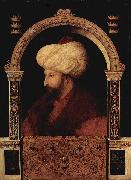Gentile Bellini Sultan Mehmed II oil on canvas